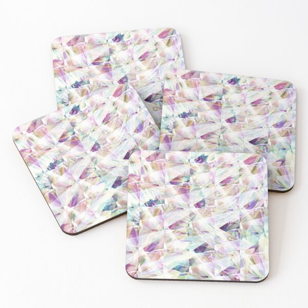 Item preview, multi colored geomatry shaped seamless unmanaged pattern designed and sold by hutofdesigns.