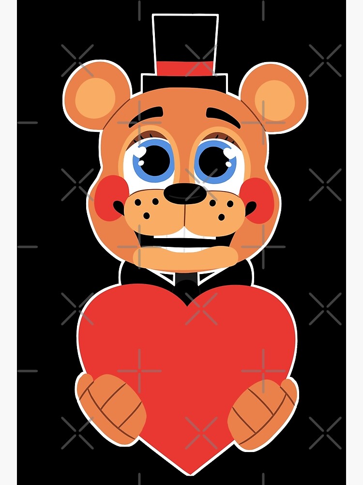 FREE Printable Five Nights at Freddy's Valentines