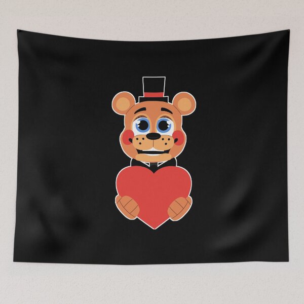 Item preview, Toy Freddy Valentine - Five Nights at Freddy's 2 designed and sold by DragonfyreArts.