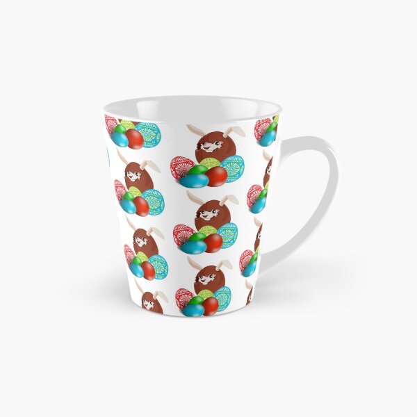 Item preview, Bunny with Colorful Easter Eggs designed and sold by TigsArts.