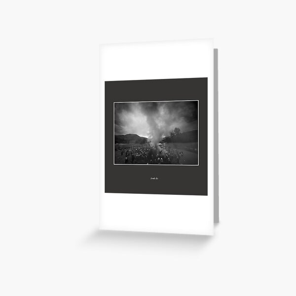 Clouds Above Tibetan Plateau 2009 Series 17 Greeting Card