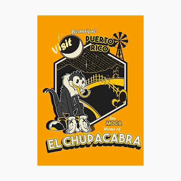 Item preview, CryptoTourism - Chupacabra designed and sold by Todd3point0.