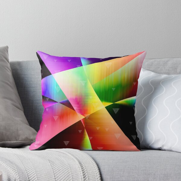 Item preview, multi colored curved abstract digital art  designed and sold by hutofdesigns.
