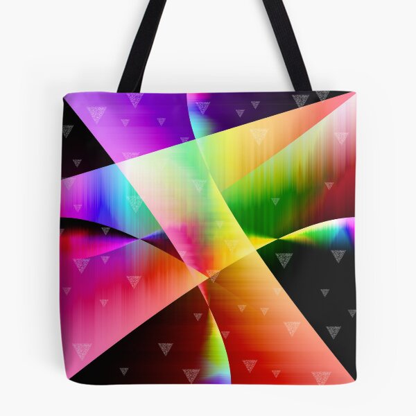Item preview, multi colored curved abstract digital art  designed and sold by hutofdesigns.