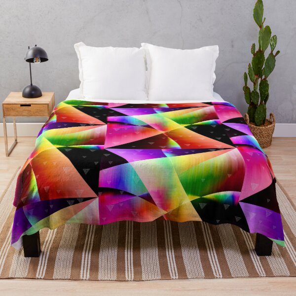 Item preview, multi colored curved abstract digital art  designed and sold by hutofdesigns.
