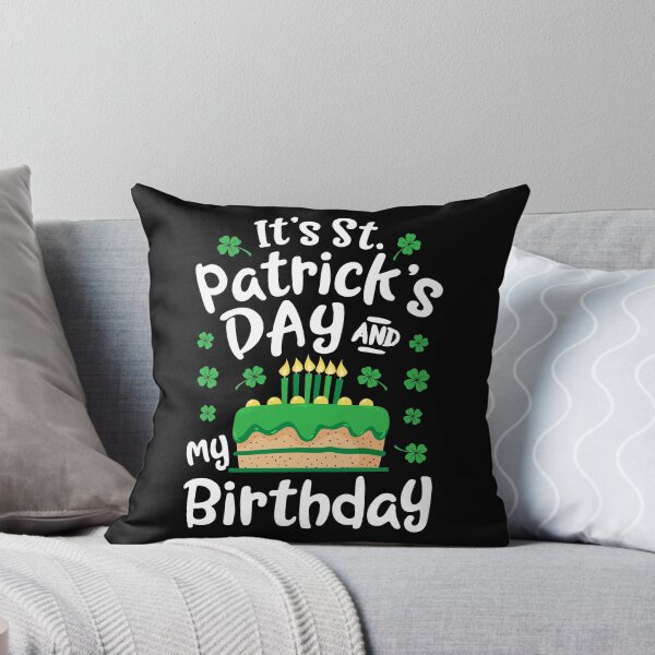 Item preview, It's St Patrick's Day and My Birthday T Shirt For Boys Girls Kids Men Women designed and sold by LiqueGifts.