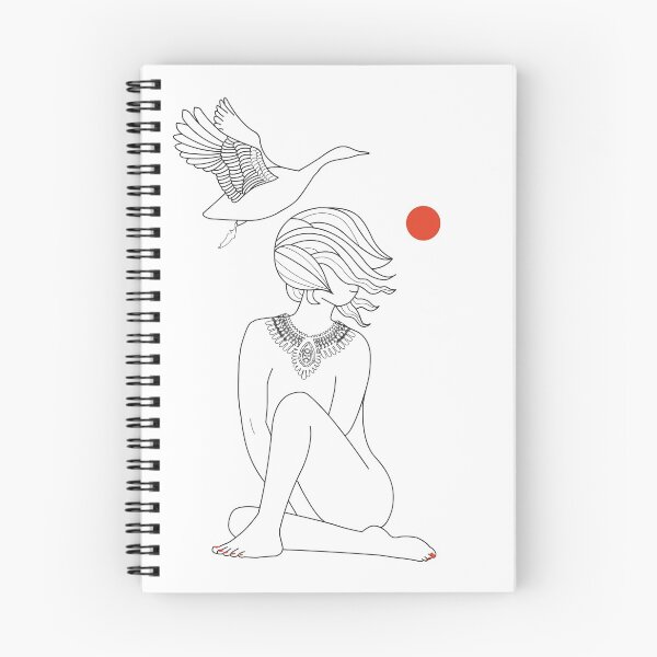 Item preview, Sunset Girl (Black Print) designed and sold by Mathildashop.