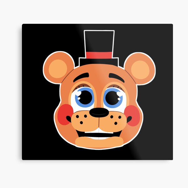 Toy Freddy Valentine Five Nights At Freddy S 2 Metal Print By Dragonfyrearts Redbubble