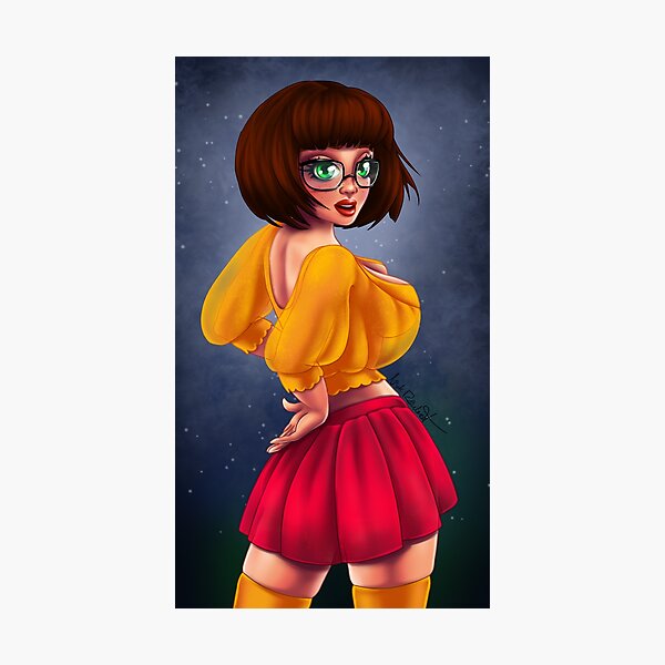 Scared Girl Fotodruck