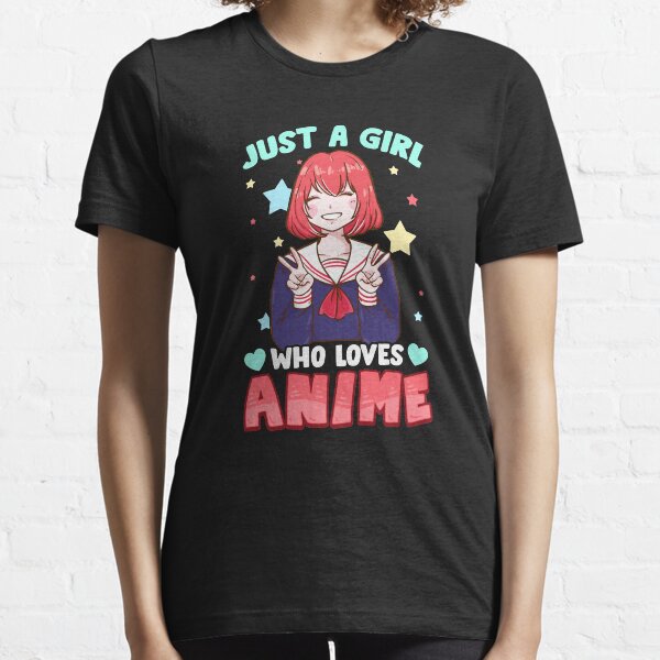 Just A Girl Who Loves Anime Merch & Gifts for Sale | Redbubble