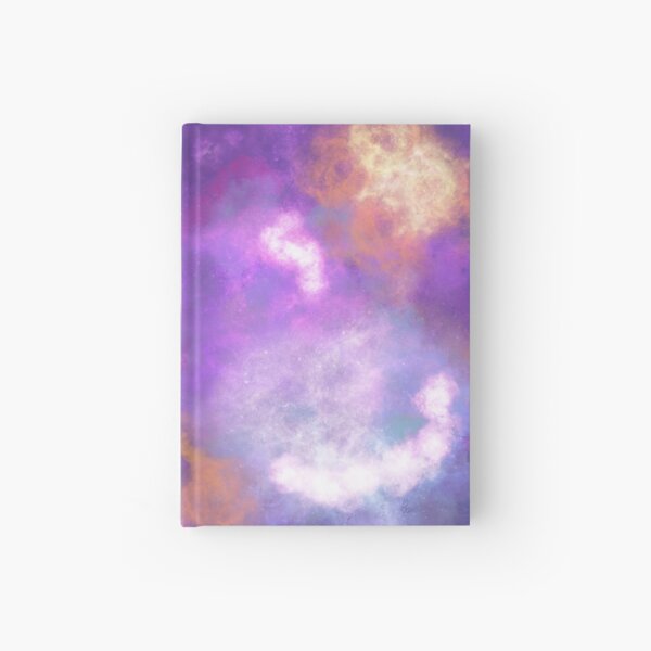 Abstract Nebula Hardcover Journal