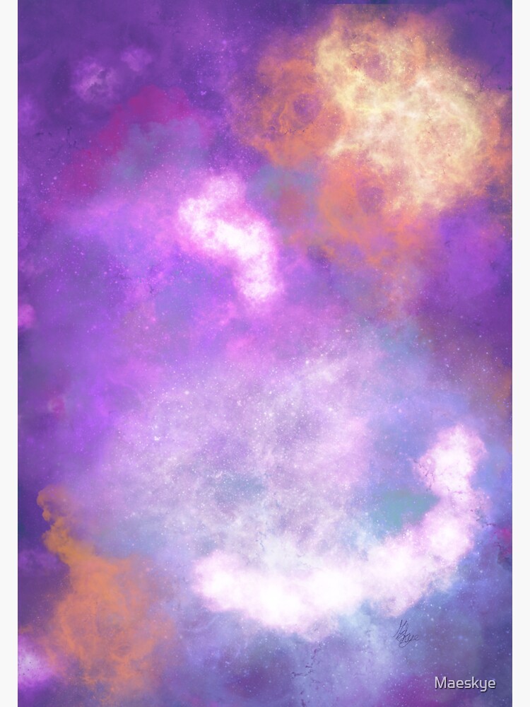 Abstract Nebula  by Maeskye