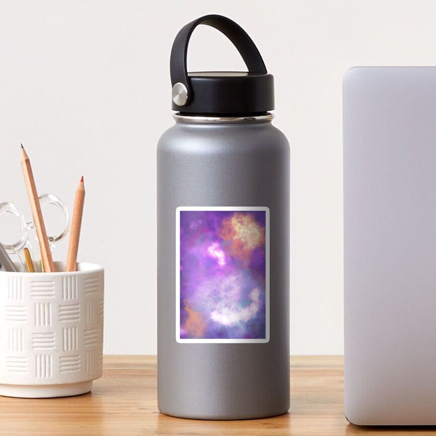 Abstract Nebula Sticker