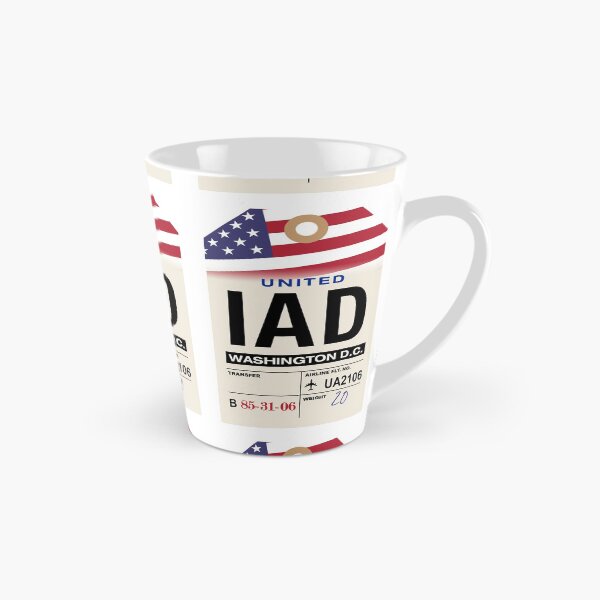 Item preview, Washington Dulles (IAD) D.C. Airport Luggage Tag designed and sold by travelwitheric.