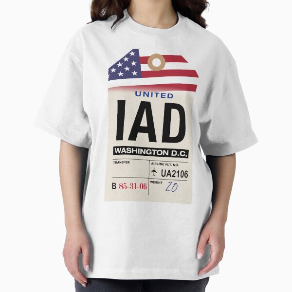Item preview, Washington Dulles (IAD) D.C. Airport Luggage Tag designed and sold by travelwitheric.