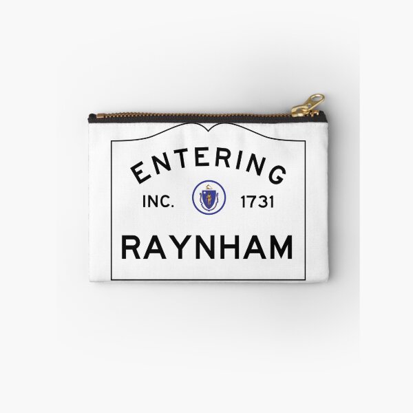 Item preview, Entering Raynham Massachusetts - Commonwealth of Massachusetts Road Sign designed and sold by NewNomads.