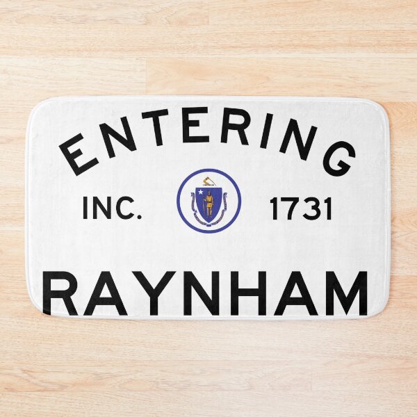 Item preview, Entering Raynham Massachusetts - Commonwealth of Massachusetts Road Sign  designed and sold by NewNomads.