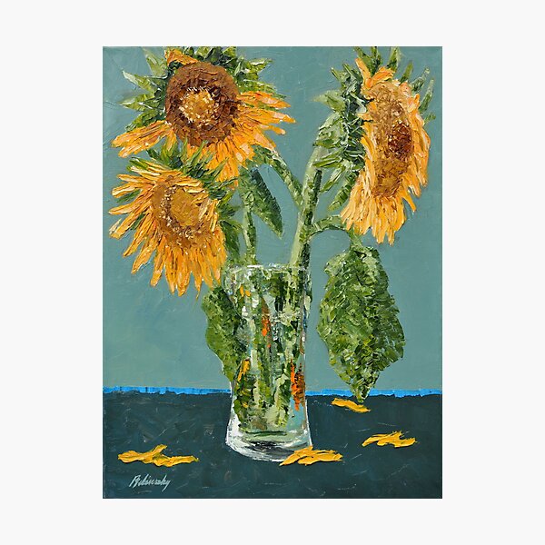 Item preview, Three sunflowers designed and sold by Beata Belanszky Demko.