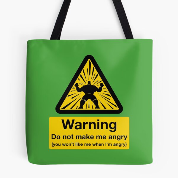 Item preview, Don't Make Me Angry designed and sold by DoodleDojo.