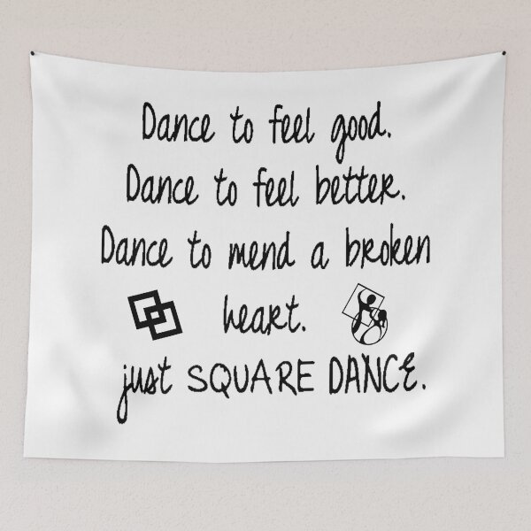 Item preview, Just Square Dance designed and sold by Square Dancing Gifts & Merchandise.