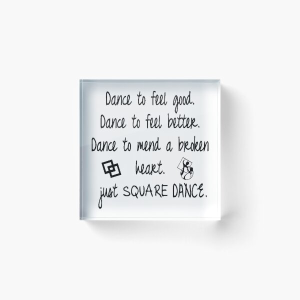 Item preview, Just Square Dance designed and sold by Square Dancing Gifts & Merchandise.