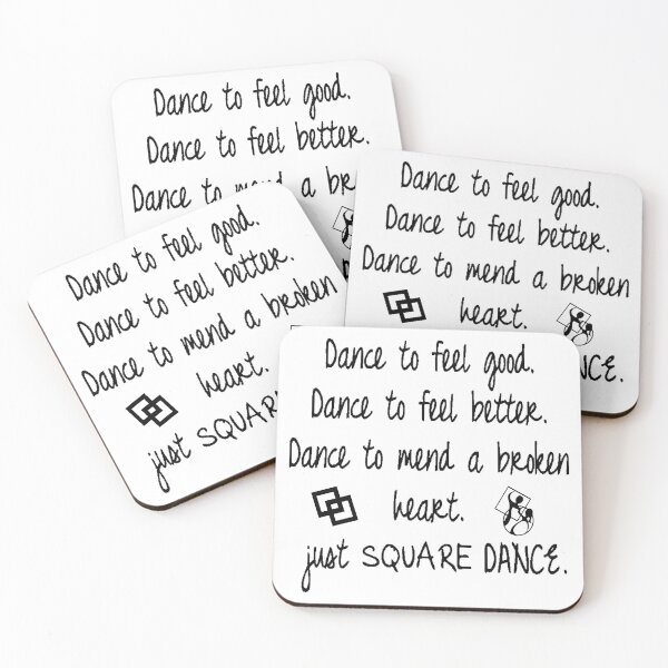 Item preview, Just Square Dance designed and sold by Square Dancing Gifts & Merchandise.