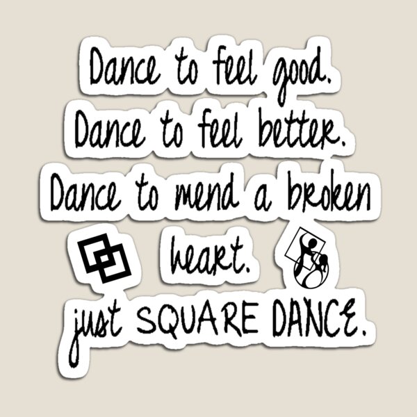 Item preview, Just Square Dance designed and sold by Square Dancing Gifts & Merchandise.