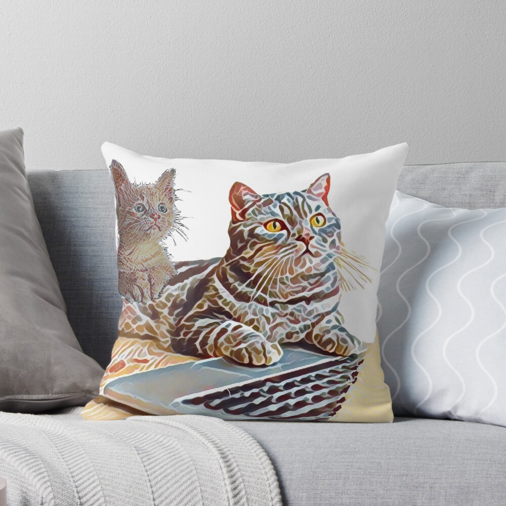 Item preview, Throw Pillow designed and sold by NatanDesigns.