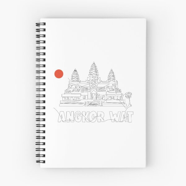 Item preview, Angkor Wat (Black Print) designed and sold by Mathildashop.