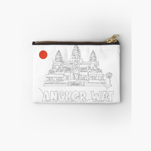 Item preview, Angkor Wat (Black Print) designed and sold by Mathildashop.