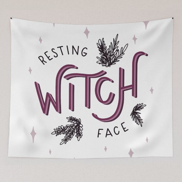 Item preview, Resting Witch Face designed and sold by mickeemariee.