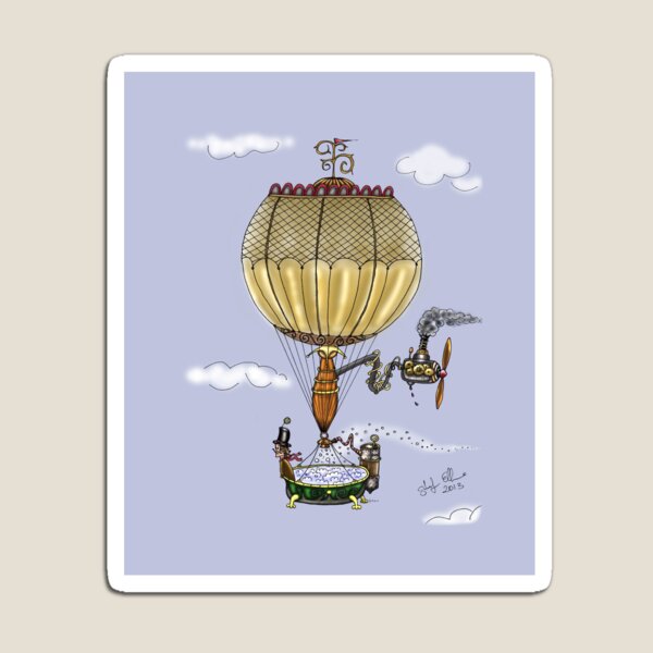 Item preview, HOT AIR BALLOON STEAMPUNK STYLE IPAD COVER designed and sold by squigglemonkey.