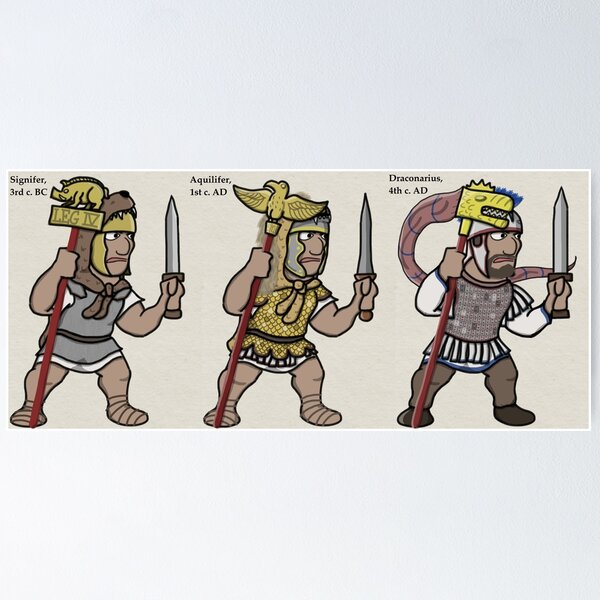 Item preview, Roman Standard Bearers designed and sold by foojer.