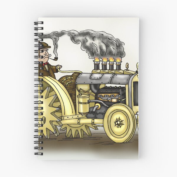 Aperçu de l'œuvre Steampunk Tracteur créée et vendue par squigglemonkey.