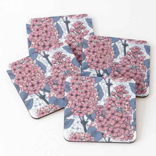 Item preview, Lilac in pink and blue designed and sold by Katerina Mitkova Kirilova.