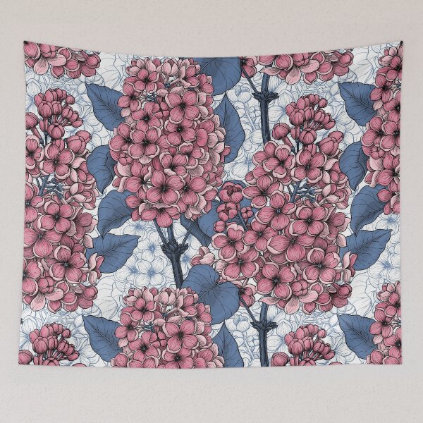 Item preview, Lilac in pink and blue designed and sold by Katerina Mitkova Kirilova.