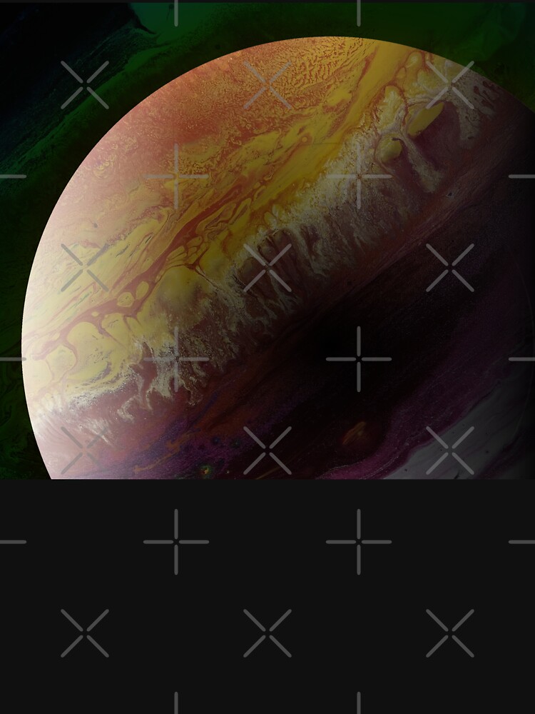 Axial Tilt: planet art by kerravonsen