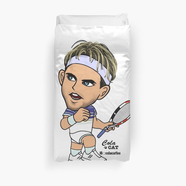 Dominic Thiem Duvet Cover