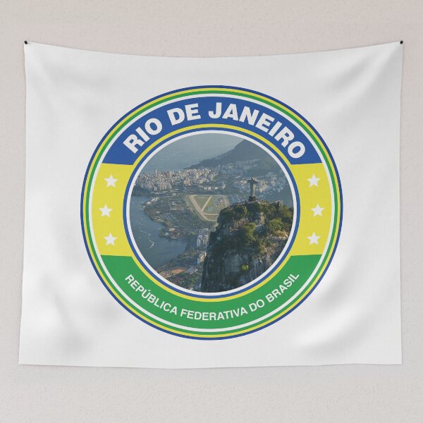 Item preview, Visit Rio De Janeiro Love Brazil designed and sold by HelloFromAja.