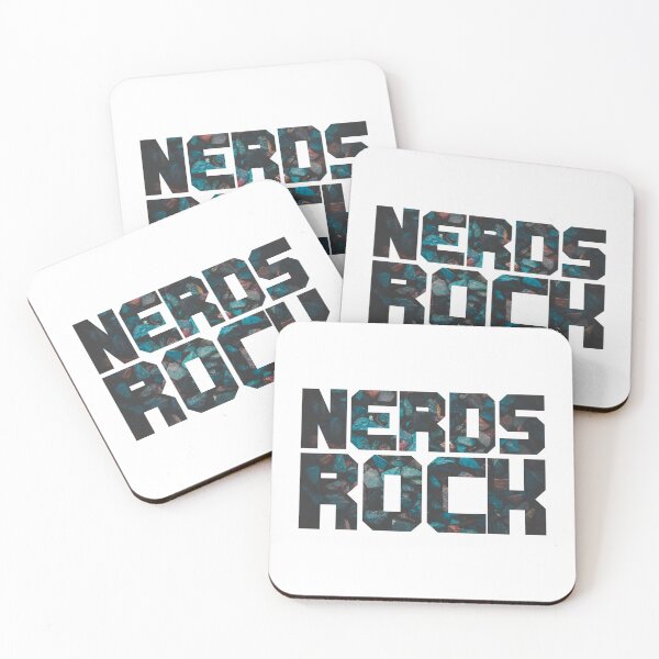 Item preview, Nerds rock rocky bold statement designed and sold by NerdySherds.