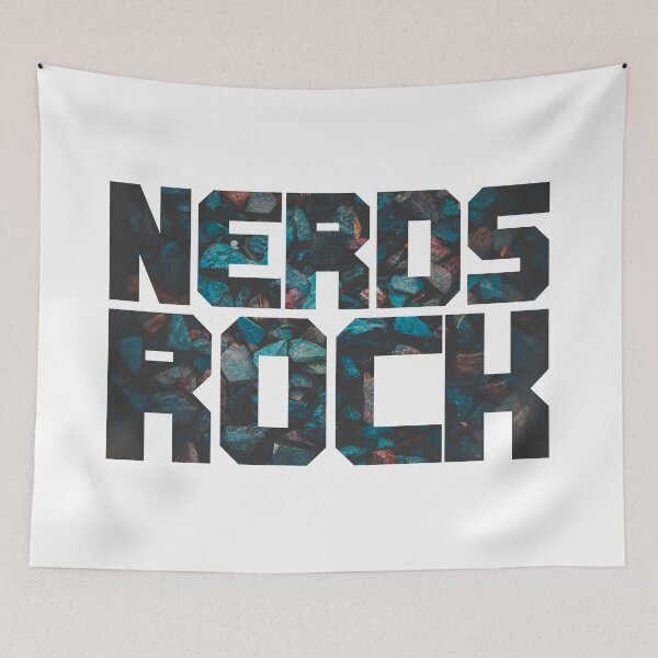 Item preview, Nerds rock rocky bold statement designed and sold by NerdySherds.