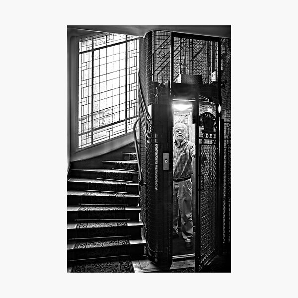 Paris self portrait. Photographic Print