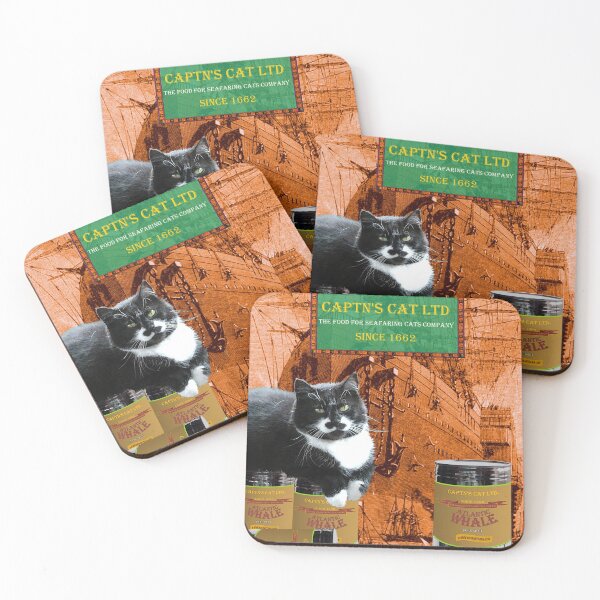 Item preview, Captn's Cat - Feline Giants Treat designed and sold by wolfschwerdt.