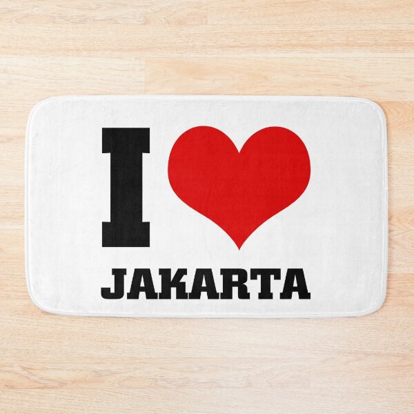Item preview, I love JAKARTA designed and sold by Thestarrysky.