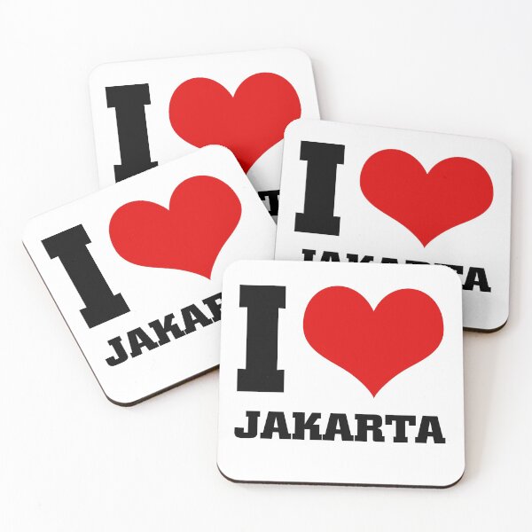Item preview, I love JAKARTA designed and sold by Thestarrysky.