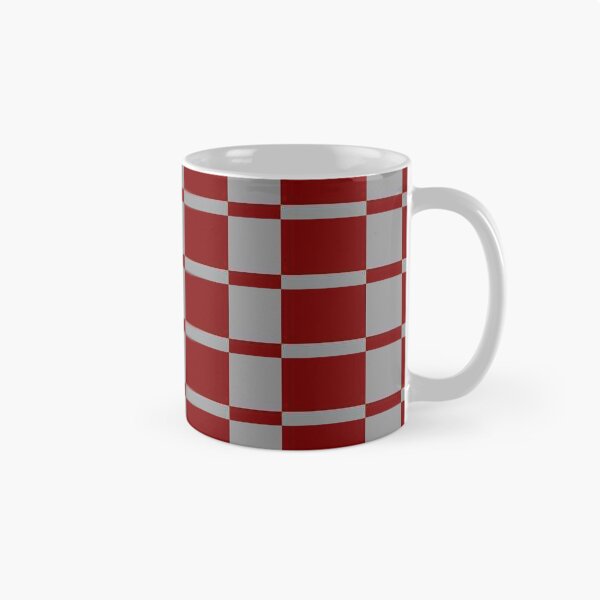 Item preview, Red and Grey Block Pattern designed and sold by Poetic Patterns Studio.