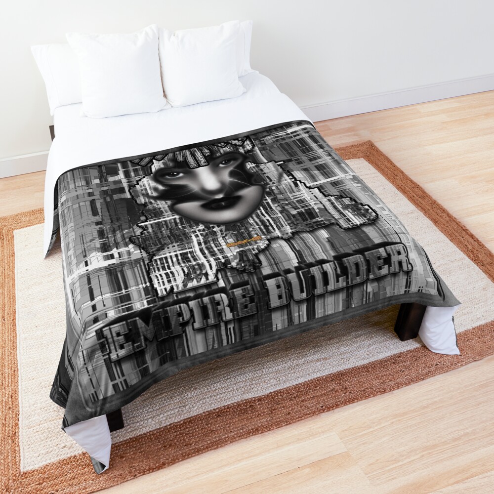 The Architect - Empire Builder Abstract Computer Generated Fantasy Art by Xzendor7 Comforter