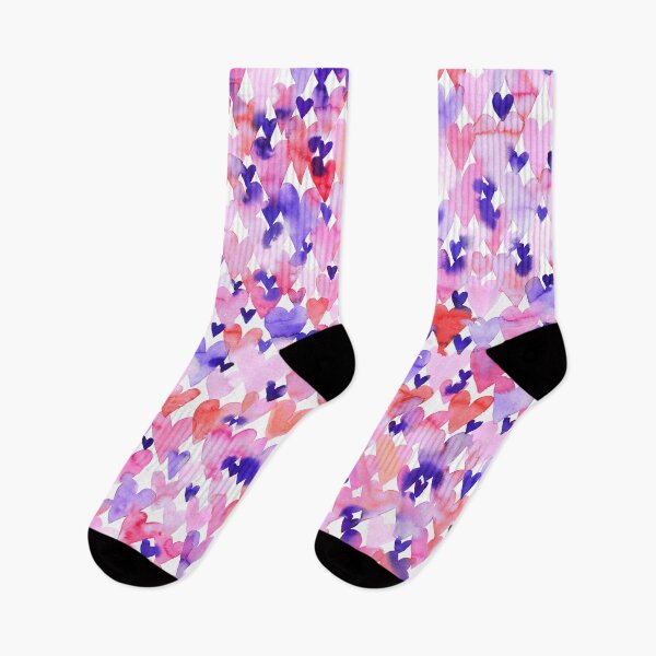 Artikelvorschau, Sweetheart, 1000 watercolor hearts! entworfen und verkauft von Rebecca Reck Art.