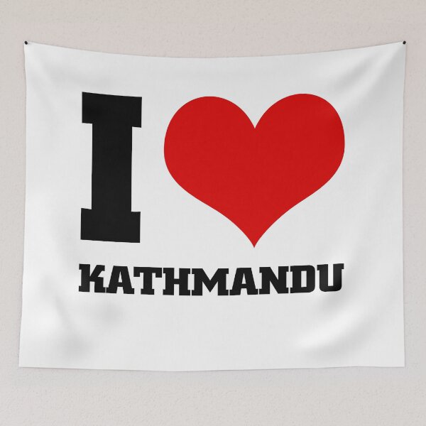 Item preview, I love KATHMANDU designed and sold by Thestarrysky.