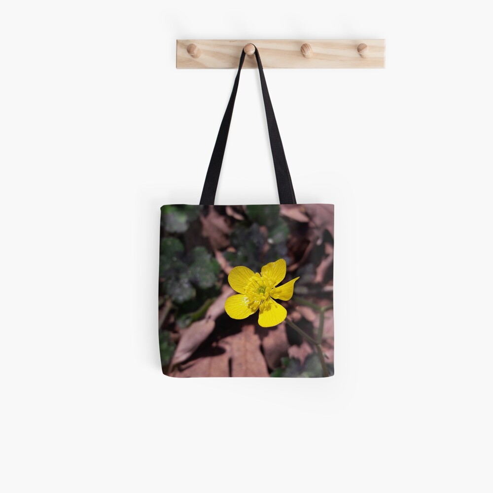 Poyrazlar Yellow Flower Tote Bag